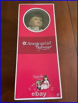 American Girl Samantha Doll with Pink dress, book