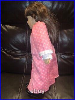 American Girl Samantha Parkington Doll VTG with Rare Pink Kimono and Boots