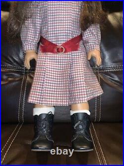 American Girl Samantha Parkington Doll Vintage in Meet Outfit-Original Meet 18'