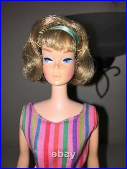 American Girl Sidepart Barbie MINT tan toned (NOT pink skin)