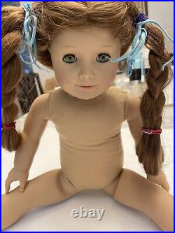 American Girl TRULY ME 18 Doll & Dress Red Hair Blue Eyes RETIRED