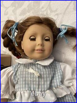American Girl TRULY ME 18 Doll & Dress Red Hair Blue Eyes RETIRED