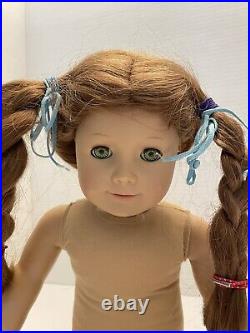 American Girl TRULY ME 18 Doll & Dress Red Hair Blue Eyes RETIRED