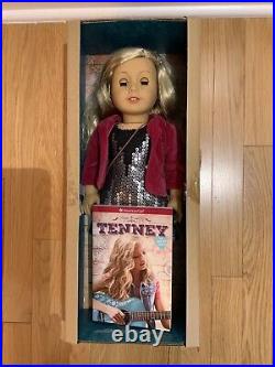 American Girl Tenney Grant Doll Gingham Pajamas Guitar Hat Necklace Extras