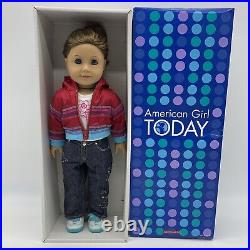 American Girl Today Doll Brunette Blue Eyes Freckles Outfit Box Pleasant Company