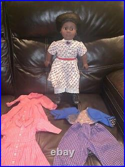 American Girl Vintage Addy Walker Doll with Lot of Outfits/Clothes