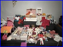 American Girl Vintage Doll Kirsten lot And Bitty Baby Lot