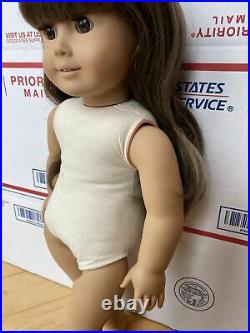 American Girl White Body Samantha Doll Pleasant Company Excellent Vintage Eye