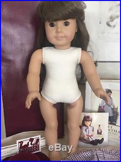 American Girl White body Samantha In BOX Pleasant Company Meet Acc Excellent