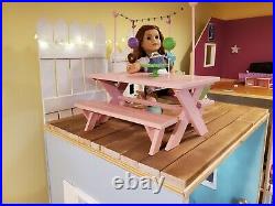 American Girl Wooden Doll House Life Size