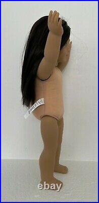 American Girl Z Yang 18 Asian Doll WITH HEARING AIDS No Permapanties