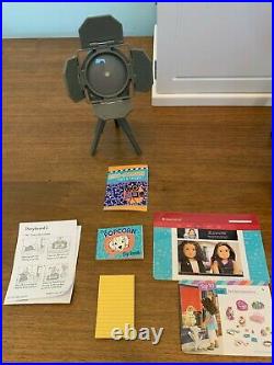 American Girl Z Yang Desk with Chair Playset Excellent Used Condition