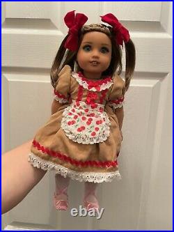 American Girl doll custom Gingerbread Kid