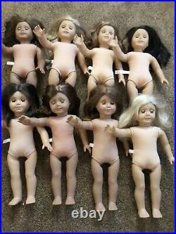 American Girl doll lot of 8 previously owned nice clean non-smoking home