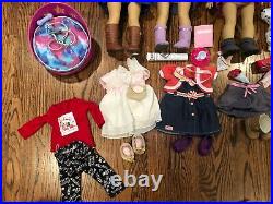 American Girl dolls and accessories