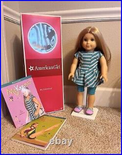 American Girl of Year 2012 McKenna Brooks 18 Doll Retired With Box And Book