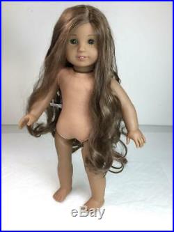 American Girl of the Year 201118 inch Doll KananiMeet DressLong brown hair