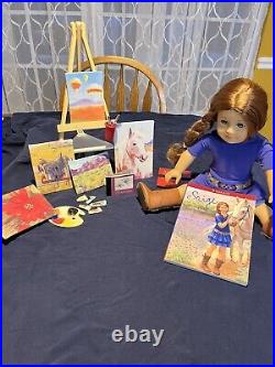 American Girl of the Year 2013 Doll Saige Copeland doll With Art Studio
