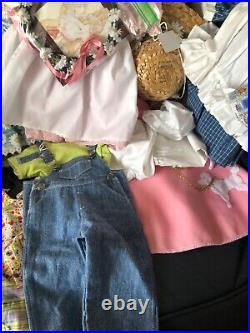 American doll collectible with outfits