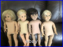 American girl TLC dolls lot of 4 dolls