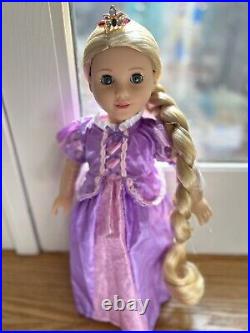 American girl doll Disney limited edition Collector Rapunzel Doll COA