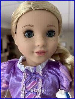 American girl doll Disney limited edition Collector Rapunzel Doll COA