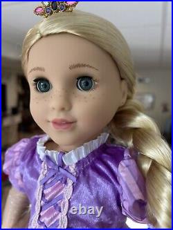 American girl doll Disney limited edition Collector Rapunzel Doll COA