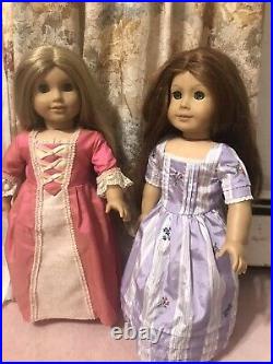 American girl doll Elizabeth And Felicity Good Condition