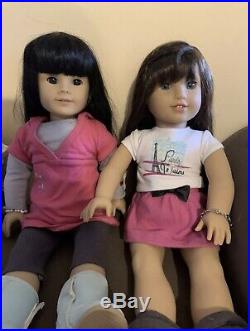 American girl doll JLY#4 And Grace Thomas Lot(Read)