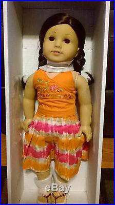 American girl doll Jess & Travel accessories boxed