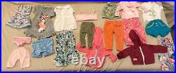 American girl doll and other brands clothes lot used huge