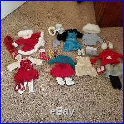 American girl doll clothes lot used
