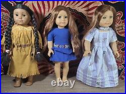 American girl doll lot, Kaya 2002, Felicity, Saige 2013