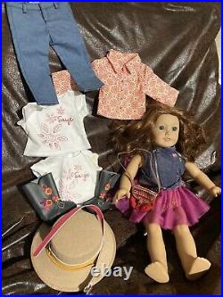 American girl doll saige Plus Kids Shirt Size 6 And Lots Of Extras