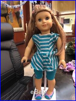 American girl mckenna 18 inch doll girl of the year with book