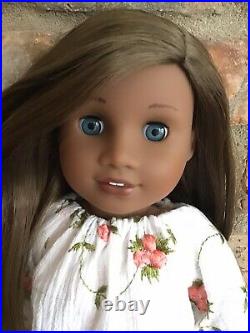 Aubree Custom American Girl Doll OOAK Brown Hair Blue Eyes Sonali