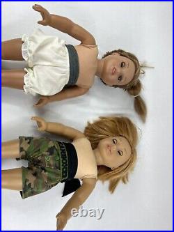 Authentic American Girl Dolls Set Of 2 American Girl Dolls Includes Clothes