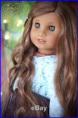 BREATHTAKING Custom American Girl Doll TM 62 Kanani wig Lea eyes OOAK jodybo