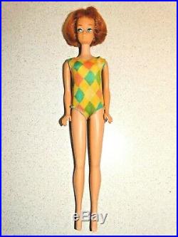 Barbie VINTAGE Redhead BEND LEG American Girl BARBIE Doll