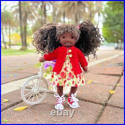 BlissfulPixie 12 Handmade Anniversary Gift for Girl African American Girl-Anna