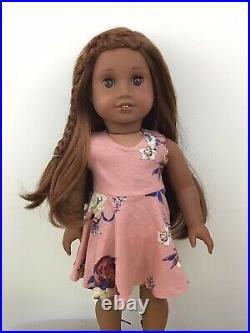 Bria Custom OOAK American Girl Doll Tenney Light Brown Eyes Auburn Hair Sonali