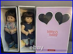 Brunette Bitty Baby Twins American Girl Dolls