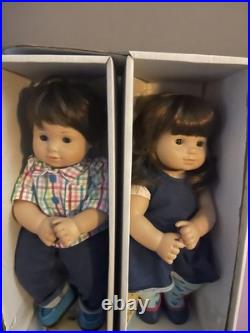 Brunette Bitty Baby Twins American Girl Dolls