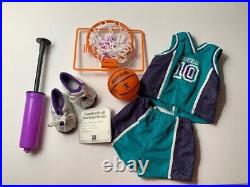 Bundle for American Girl of Today #3 Doll 2001 blue eyes with Clothes, Nightstand