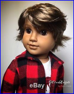 Custom American Girl Doll Boy Friend For Logan Ooak by Its A Doll Affair