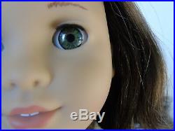 Custom Marie-Grace American Girl Doll with #55 Hazel Eyes and Brown Wig