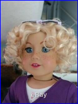 Custom OOAK American Girl Doll 18 Doll AG Blue eyes, Blonde Hair, NO RESERVE