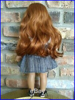 Custom OOAK American Girl Doll Marie Grace Red Hair Hazel Eyes Create Your Own