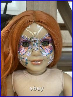 Custom Painted Face American Girl Doll