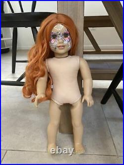 Custom Painted Face American Girl Doll